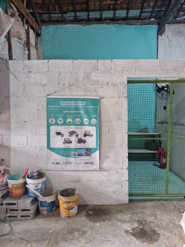 ReciclaON faz movimento em parceria com a Prefeitura de Recife para estruturar cooperativa de catadores no manejo correto de resíduos eletroeletrônicos