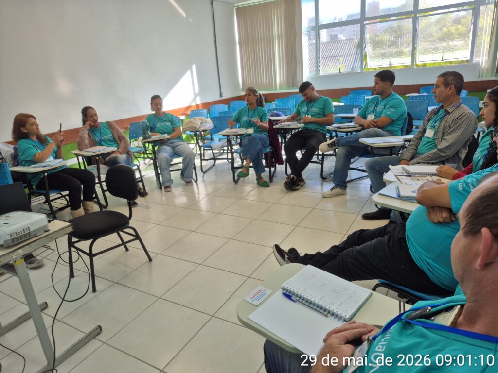 Galeria de fotos do Curso de Gestão de Resíduos Eletroeletrônicos em Cooperativa de Catadores de Florianópolis